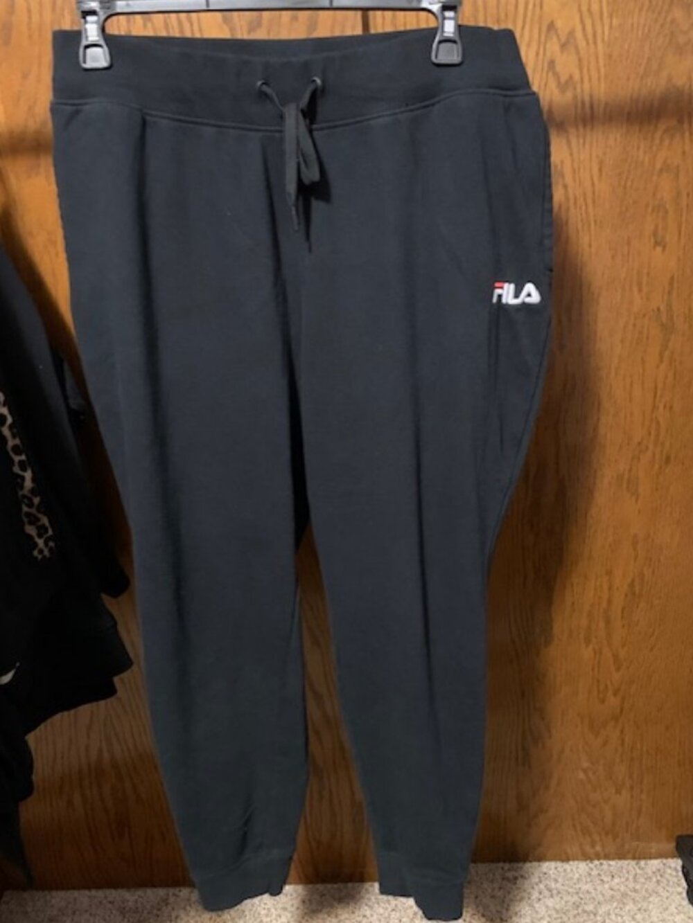 Fila black sweatpants